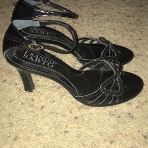 Black Patent Leather Heels